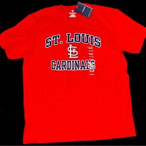 Fanatics St Louis Cardinals Shirt Red XL Official Major League Baseball